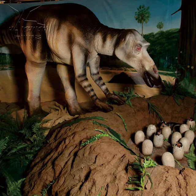 Animatronski ankilosaur iz krede